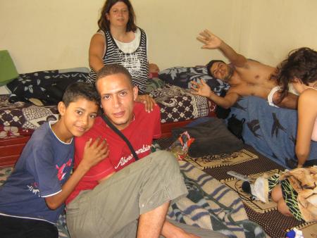 moi et leyla et des amis du maroc